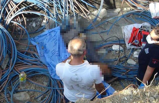 Antalya'da kalıp ustasının feci ölümü! Kalbine demir çubuk saplandı