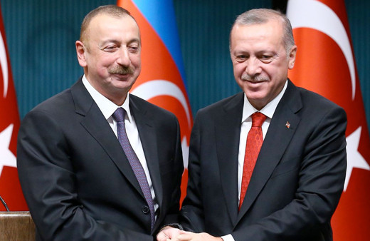 Cumhurbaşkanı Erdoğan, Azerbaycan Cumhurbaşkanı İlham Aliyev ile görüştü