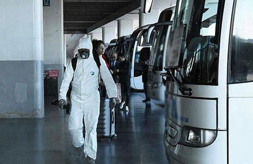 Şehirlerarası otobüslere koronavirüs denetimi