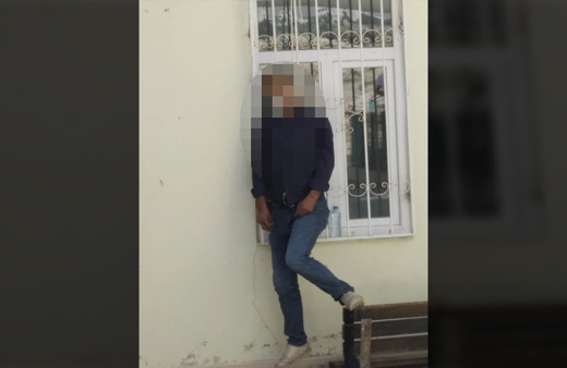 Şanlıurfa'da cami avlusunda şoke eden görüntü