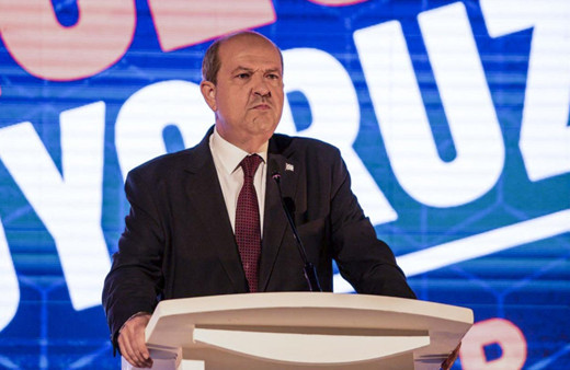 KKTC'de cumhurbaşkanı adayı Ersin Tatar vizyonunu açıkladı