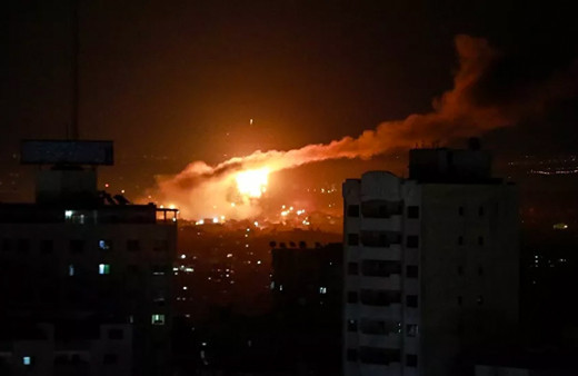 İsrail, Filistin'e bombardıman başlattı