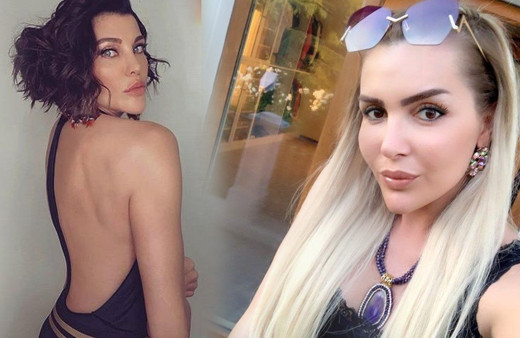 Deniz Akkaya Selin Ciğerci birbirine girdiler