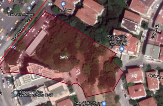 İBB, Beşiktaş'ta 5 bin 763 metrekarelik arsayı satışa çıkardı ihaleye katılan olmadı