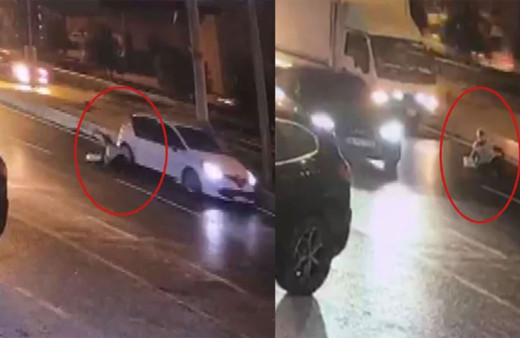 İstanbul'da dehşete düşüren olay! Siyahi kadını otomobile aldı, taciz etti, hareket halinde arabadan attı!