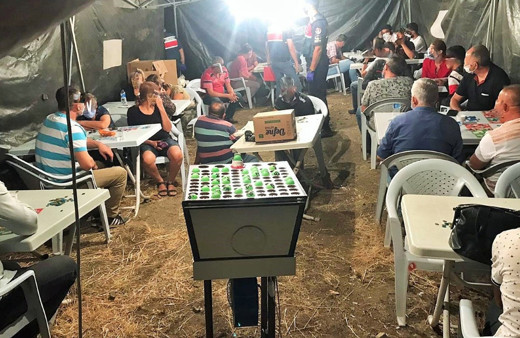 Kırıkkale'deki tarla kumarhanesi şok etti! Ankara'dan gelip yapmışlar