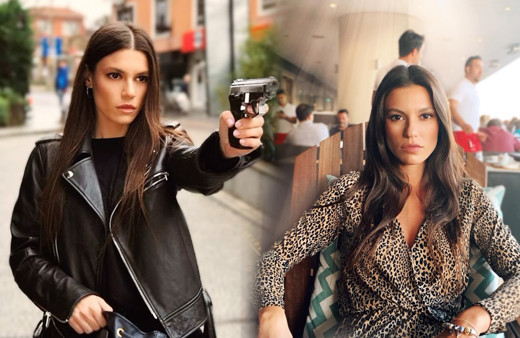 Arka Sokaklar'daki Hüsnü Çoban'ın kızı Yüsra Geyik bacak şovu nefesleri kesti