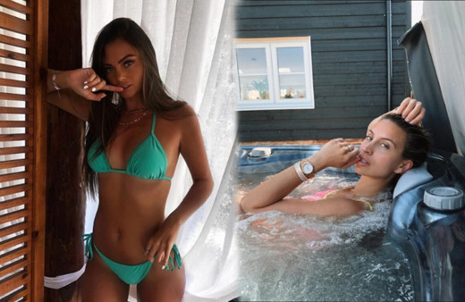 Hep aynı ateşli pozu veriyor! İşte İnstagram'ın nefes kesen yeni akımı