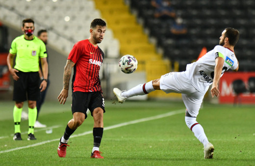 Gaziantep FK - Fatih Karagümrük maçında gol düellosu