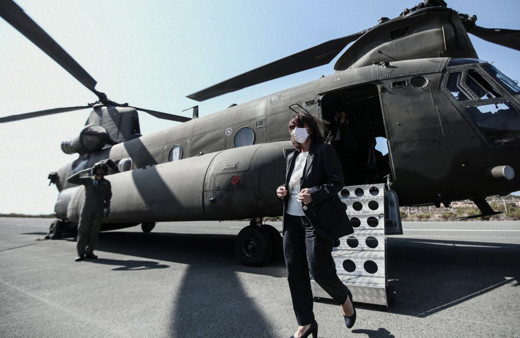 Yunan Cumhurbaşkanı, Güney Kıbrıs ziyareti öncesi Türkiye'yi hedef aldı