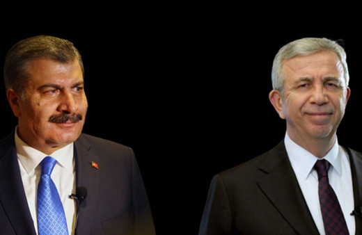 Sağlık Bakanı Fahrettin Koca, Ankara Büyükşehir Belediye Başkanı Mansur Yavaş'a teşekkür etti