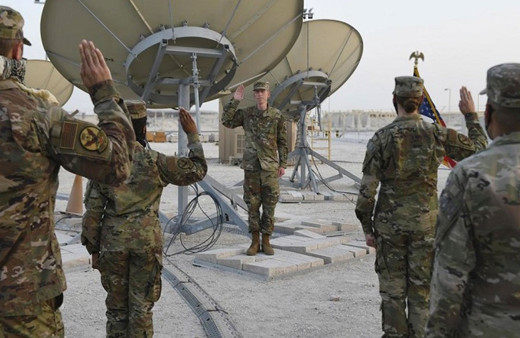 ABD Uzay Kuvvetleri, Katar'a birlik konuşlandırdı
