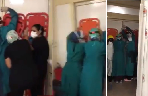 Rezaletin bu kadarı! Hasta yakınları acili bastı