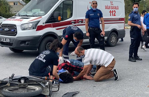 İstanbul'da feci kaza! Oğlunu bu halde görünce sinir krizi geçirdi