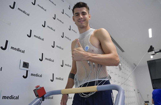 Juventus Alvaro Morata'yı yeniden kadrosuna kattı