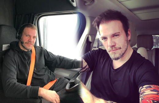 Amerika'da TIR şoförü olan Tolga Karel yeni aldığı eviyle olay yarattı