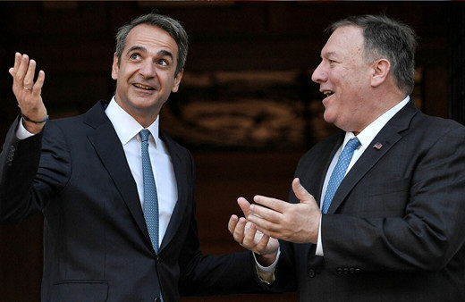 ABD'den Yunanistan'a üst düzey destek ziyareti