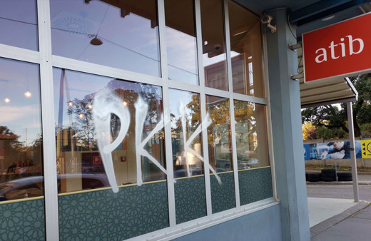 PKK'lılar Avusturya'da ATİB Merkez Cami'ne saldırdı