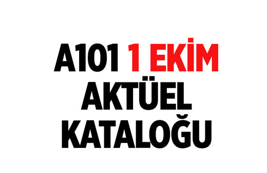 A101 aktüel ürünler kataloğu indirimleri 1 Ekim 2020 A101 aktüel ürün fiyatları