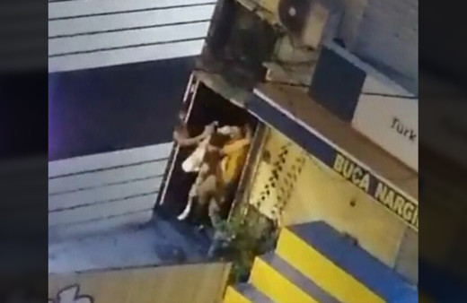 İzmir Buca'da tekme tokat dövülen kadın şikayetçi olmadı