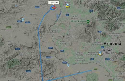 Türk SİHA'ları Ermenistan sınırında havalandı