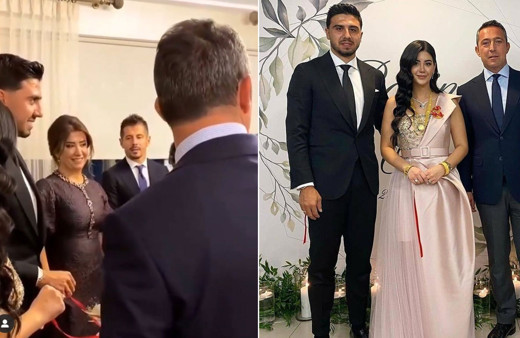 Ozan Tufan Rojin Haspolat ile nişanlandı kurdeleyi Ali Koç kesti