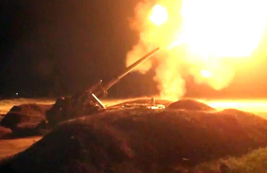 Azerbaycan ordusu Ermeni ordusuna ait 1 tankı ve 10 askeri daha vurdu