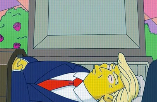 Donald Trump ölecek kehaneti! Koronavirüs olunca Simpsonlar akla geldi