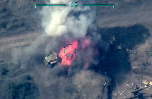 Azerbaycan yoğun bombardıman başlattı! Dağlık Karabağ yangın yeri