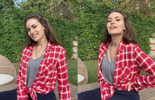 Fahriye Evcen'in paylaşımında o hata gözden kaçmadı takipçileri yorum yağdırdı