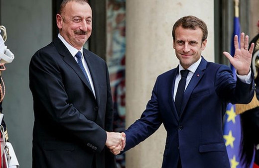 Aliyev ve Macron'dan kritik görüşme! Karabağ'daki sert çatışmalar