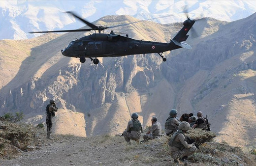 Lice'de 3 terörist etkisiz hale getirildi