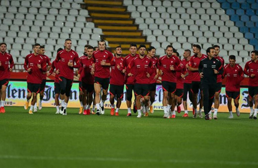 A Milli Futbol Takımı, Almanya maçı hazırlıklarına başladı