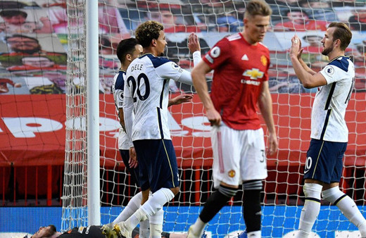 Tottenham'dan Manchester United'a tarihi hezimet