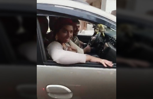 Dilenciyi lüks araçta gören vatandaş çılgına döndü