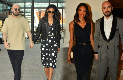 Soner Sarıkabadayı 8.5 aylık hamile sevgilisi Madelein Lopez Camelo ile evlendi