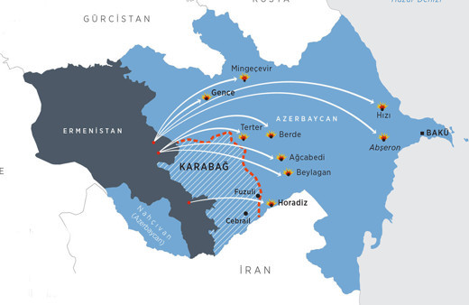 Ermenistan'ın saldırılarında ölen Azerbaycanlı sivil sayısı 27'ye yükseldi