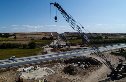 Demir İpek Yolu'nun yüzde 20’si tamamlandı! İstanbul-Edirne'yi 1 saat 20 dakikaya indirecek