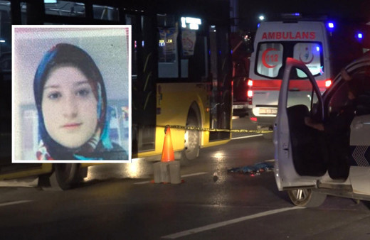 Arnavutköy'de otomobilin çarptığı genç kızın üzerinden kamyonet geçti