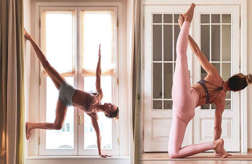 Zeynep Tokuş yaptığı karın hareketiyle ağızları açık bıraktı