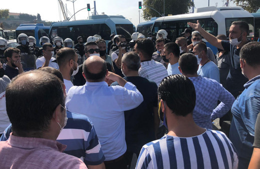 İstanbul'da minibüsçüler isyan etti! İBB'ye gitmek istiyorlar