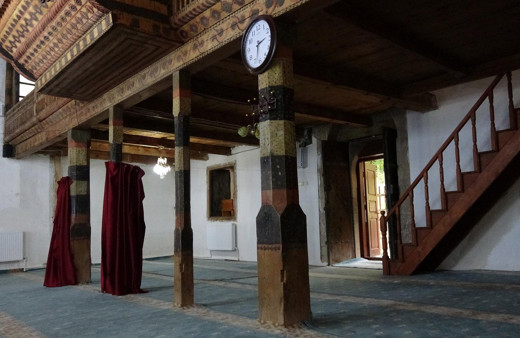 Erzurum'da tek bir çivi çakılmadan yapılan cami 354 yıldır ayakta