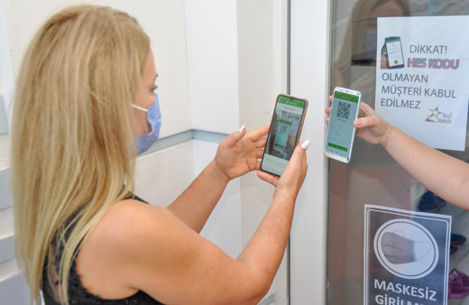 HES kodu olmayan, bu hamama giremiyor