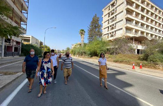 46 yıl sonra tarihi gün! KKTC'de Kapalı Maraş'ın sahil şeridi açıldı