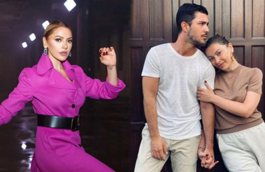 Hadise çıkan haberlere sevgilisi Kaan Yıldırım'ın köpeği Benek’le cevap verdi!