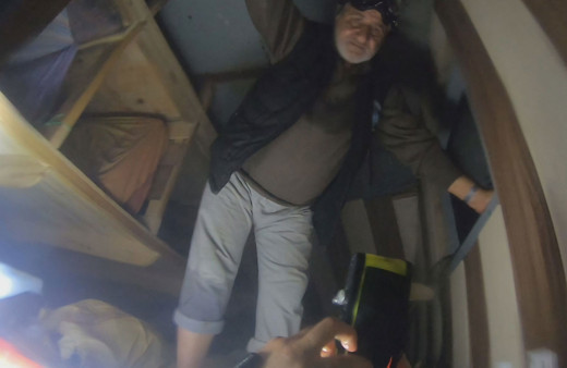 Balıkçı teknesindeki mucize kurtuluş kamerada