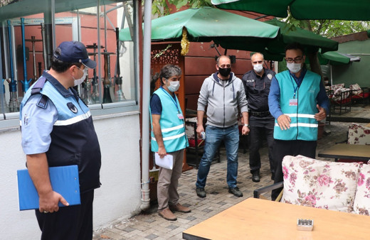 Sultanbeyli İlçe Salgın Denetim Merkezi Ekipleri koronavirüs denetimlerine devam ediyor