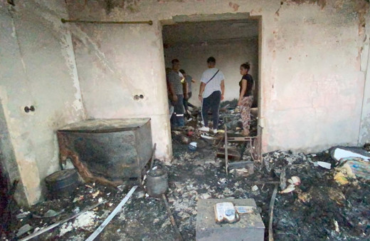 Hatay yangınında bu evde her şey küle döndü! Sadece bir şey yanmadı