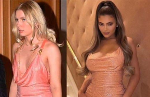 Kylie Jenner'a Aleyna Tilki'den olay gönderme: Önce ben giymiştim, üzgünüm