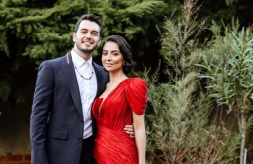 Evlilik yolunda ilk adımı attılar! İsmail Ege Şaşmaz, sevgilisi Hande Ünal nişanlandı